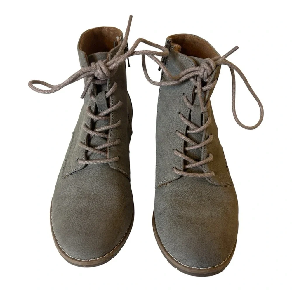 Eurosoft Winterbury Side Zip Womens Bootie‎ Size 6M Neutral Outdoor Nature